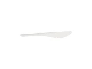 Mes IEZZY 185mm papier 50 stuks wit - 2