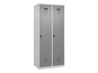 locker,HxBxD 1850x800x500mm,2vak,vak B 400mm,draaigrendel - 3
