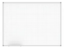 Whiteboard MAULstandard Raster 20x20 mm 90x120cm
