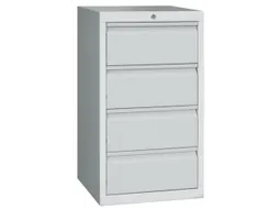 Ladenkast 900x500x500mm 4 Laden Uitschuifbaar Glijgeleiding Ral7035