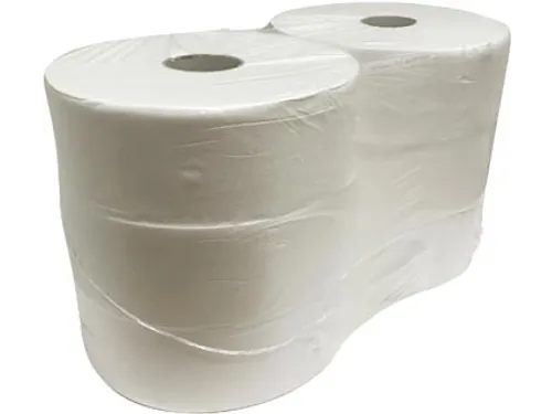 Toiletpapier Jumbo 2-laags 320m wit, pak van 6 rollen