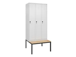Dekenkist Classic+ 3 vakken 30cm 212x90x81.5cm Verkeers-Wit