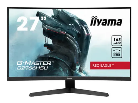 G2766HSU-B1 G-Master Red Eagle Monitor 27 inch HDMI USB curved FHD
