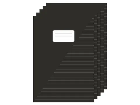 Schrift Kangaro A4 lijn zwart pak a 5 stuks