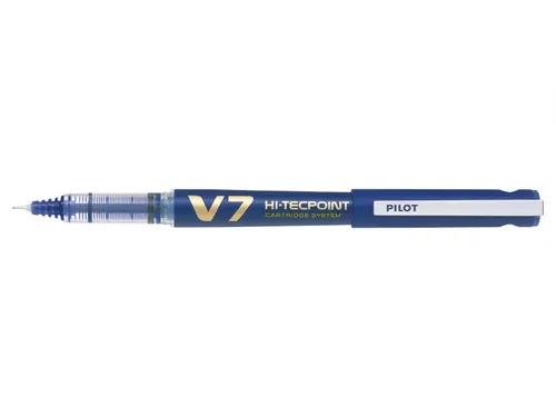 Rollerpen Pilot Hi-Tecpoint V7 Cartridge System Begreen 0.7mm Blauw