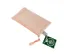Pochette à fermeture éclair Foldersys EVA 120x220mm orange pastel