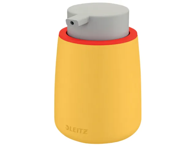 Dispenser Leitz Cosy voor handzeep 300 ml geel