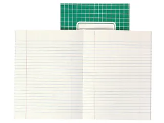 Schrift Qbasic 210x165mm ruit 5mm 80blz 70gr assorti - 3