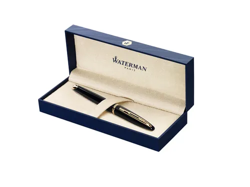Vulpen Waterman Carene Black Sea lacquer GT Medium Blauwe inkt