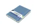Schetsboek Kangaro A5 sky blue PU HC 80 vel 140gr roomwit met elastiek
