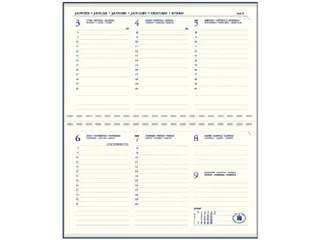 Agenda 2027 Ryam Compact Suprema 7dagen/2pagina's ringplastic bordeaux - 3