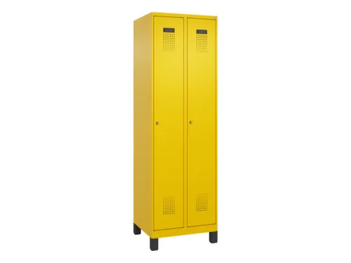 locker voor scheiding van kleding,HxBxD 1950x600x500mm,2vak