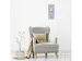 Wandklok Nextime 20x50cm glas Frosted/Mirror Dali