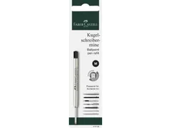 Vulling Faber-Castell Hexo balpen, M, Zwart op blisterkaart