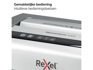 Papiervernietiger Rexel Momentum X410 snippers 4x28mm P-4 - 10