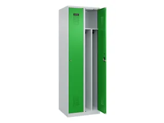 locker voor scheiding van kleding,HxBxD 1850x600x500mm,2vak - 1