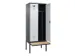 locker met bank,voor scheiding van kleding,HxBxD 2120x800x815mm,2vak