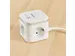 Stekkerblok Fellowes Power Cube F 3-voudig 1xUSB A 2xUSB C 2m wit