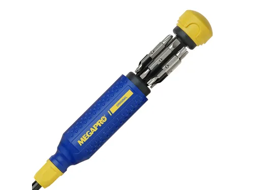 Schroevendraaier Megapro Original met 15 bits blauw