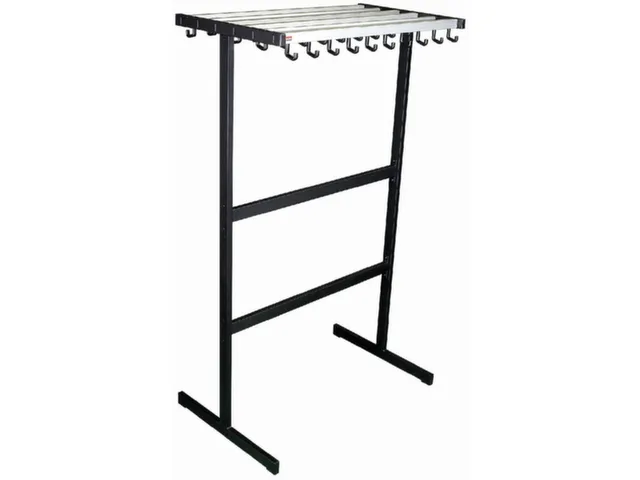 Garderoberek 38Jashaken Hoedenplank Dubbelzijdig Hxbxd 1700X1000X600Mm