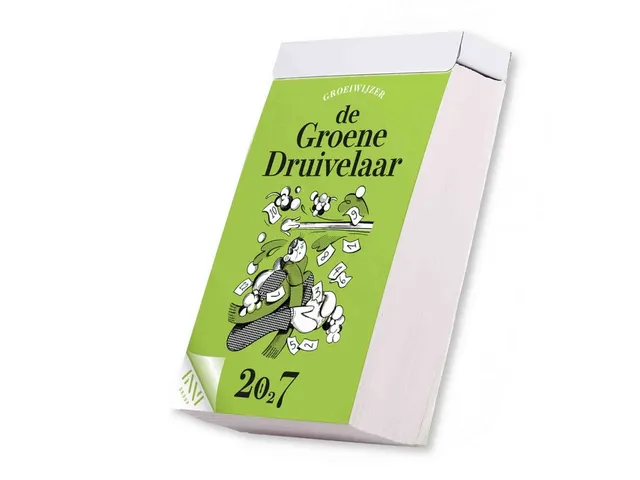 Dagscheurkalender 2027 de Groene Druivelaar