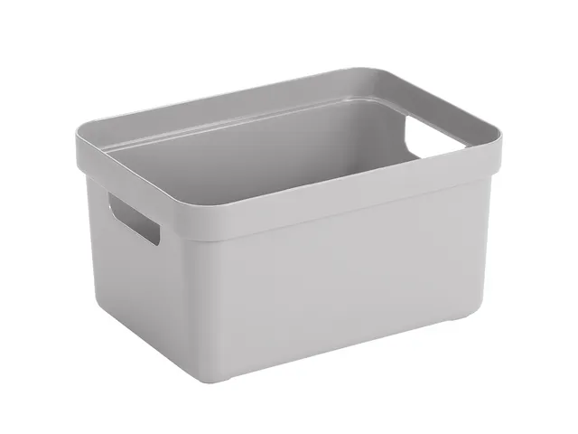 Boite Sigma Home - 5L Gris clair25,2 x 17,5 x 12,2 cm