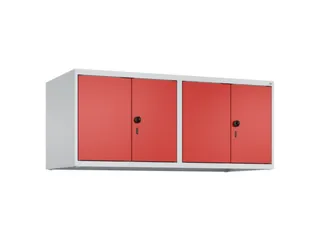 opzetkast,v. locker voor scheiding van kleding,4vak.,vak B 300mm - 2