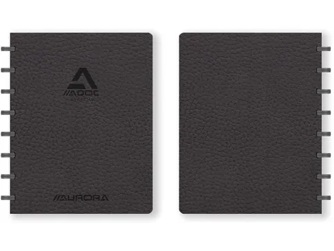 Business schrift A5 144 bladzijden geruit 5 mm zwart