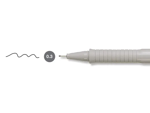 Tekenpen Faber Castell Ecco Pigment 0.3Mm Zwart