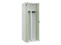 PBM-locker,HxBxD 1850x600x500mm,2vak,vak B 300mm,draaigrendel