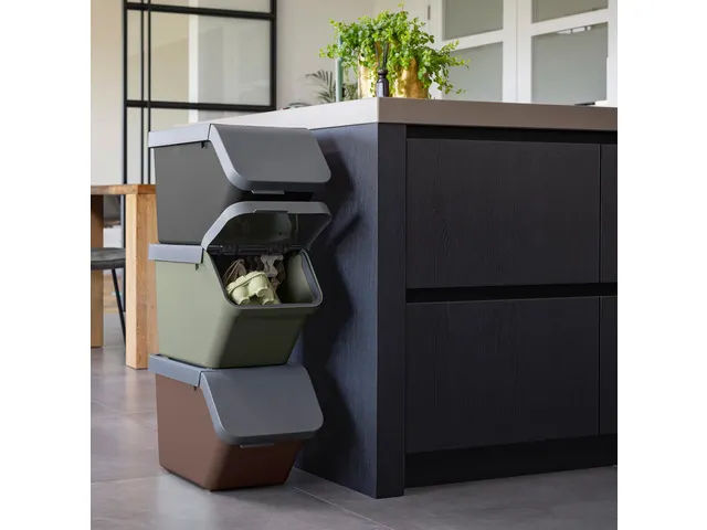 Sigma Home sorteer unit 45L bruin - 49,3x38,8x29,8cm