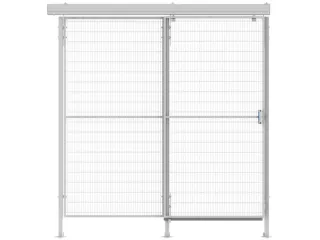 Schuifdeur Voor Veiligheidshek B 1000Mm Deurhoogte 1400 Mm - 1