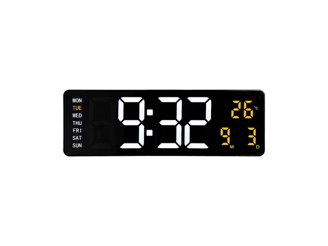 Horloge murale NeXtime Super Digi 38,8 x 12,9 cm