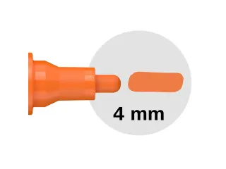 Acrylmarker Schneider Paint-It 320 4mm oranje - 6