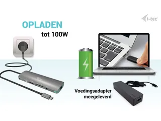 i-tec USB-C Metal Nano Docking Station 4K HDMI LAN - 6