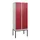dubbeldekse locker,HxBxD 2120x800x500mm,2x2vak.,vak B 400mm