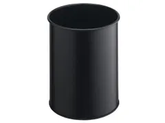Papierbak Durable 3301-01 15liter rond zwart