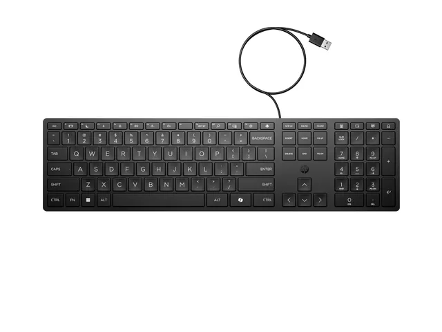 Clavier HP Wired Desktop 320K azerty noir