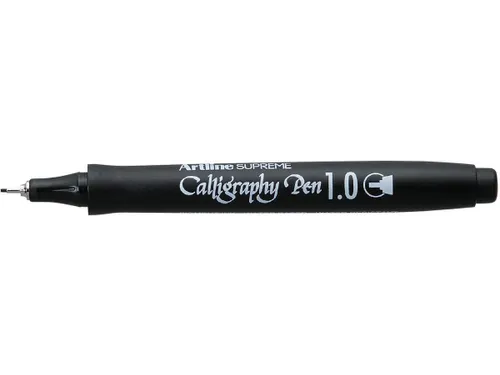 marker Supreme Calligraphy Pen, 1,0 mm, zwart