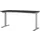 Elektrisch ihv bureau,HxBxD 720-1200x1600x800mm,blad grafiet