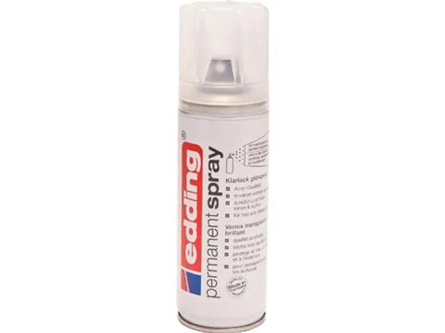 Permanent Spray 5200 transparante lak 200 ml glans