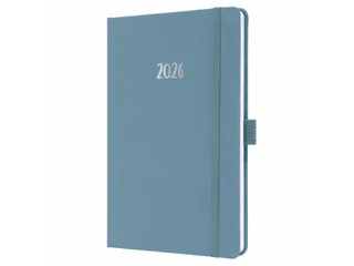 Weekagenda Feel A5 2026 (NL/FR/EN/DU) Powder Blue Hardcover - 1