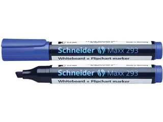 Schneider Whiteboard + Flipchart Marker Maxx 293 Blauw 2-5mm - 1