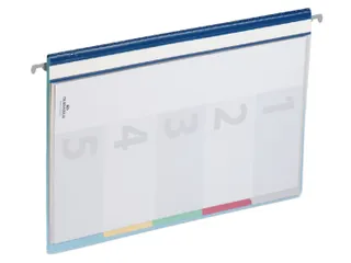 Organisatiemap Durable Divisoflex A4 blauw - 3