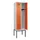 locker,HxBxD 2120x600x500mm,2vak,vak B 300mm,cil.-slot,voetonderstel