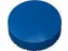 magneet MAULsolid, diameter 24mm blauw, doos met 10 stuks