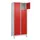 lockerkast,HxBxD 1950x800x500mm,2x5vakken,vak B 400mm,cil.-slot,voeten
