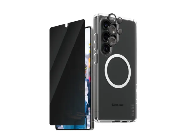 PanzerGlass | CARE by Flagship 3-in-1 Privacy Bundle Samsung Gal