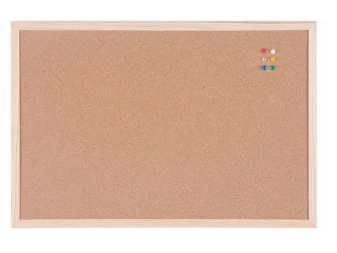 Kurkbord Met Houten Kader 40x60Cm