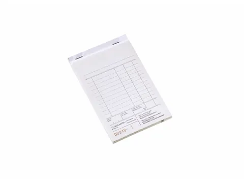 Kassablok, Wit, Pak Van 5 Stuks